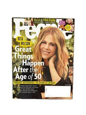 People Magazine May 18 2026 Rita Wilson Marilyn Monroe Met Gala Tom Hanks